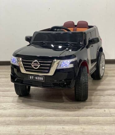7 yaş: Uşaq elektrik cipi "Nissan" M 4837EBLR (4WD tam ötürücülü). İki — 3