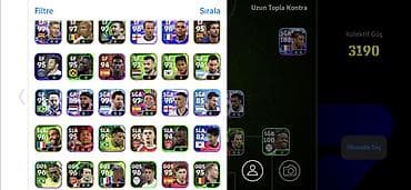 EFootball oyun hesabı – yüksək reytinqli ulduz kolleksiyası - Oyun — 2