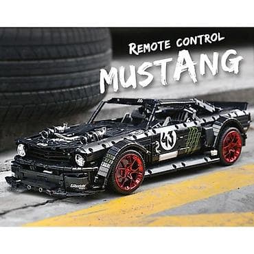 mc oyuncaq: Konstruktor lego "Pultlu Mustang" 🏎 🔹️Həm pult 🎮, həm də telefondan — 4