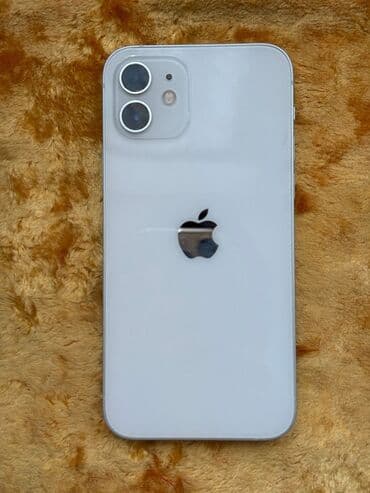 cat ekran: IPhone 12, 64 GB, Ağ, Face ID — 1