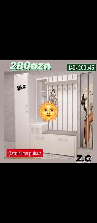 asilqan dolab: Dehliz dolabı — 1
