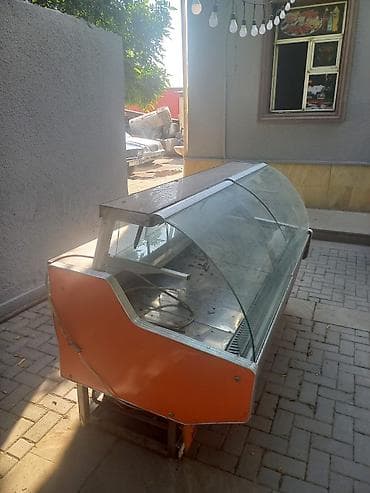 gencede islenmis soyuducular: Soyuducu vitrin 390 Azn.Olcu 2m. Tam işləkdir heç bir problemi yoxdur — 3
