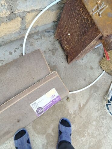 Metal soba korpusu və aksesuarlar - Material: qalın metaldan