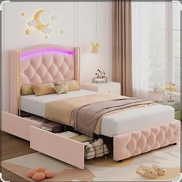 mebel baku: Oğlan və qız üçün, Çarpayı, Bazalı, Matras ilə, Siyirməli — 1