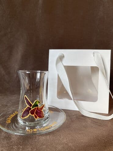 paraşok qabı: Armudu stəkanlar, 1 əd — 2