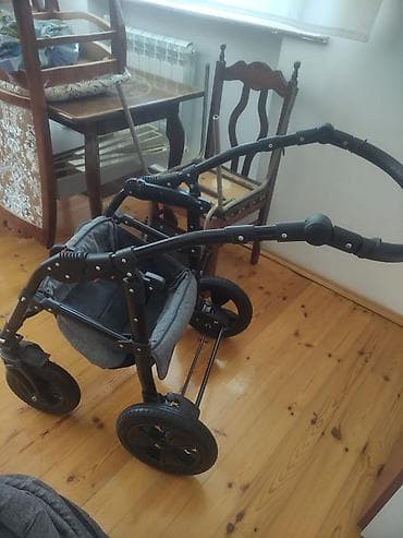 mini toy pudel: Uşaq arabası 2-in-1 (beşiyə çevrilən və oturacaq bloku ilə) - Rəng — 2