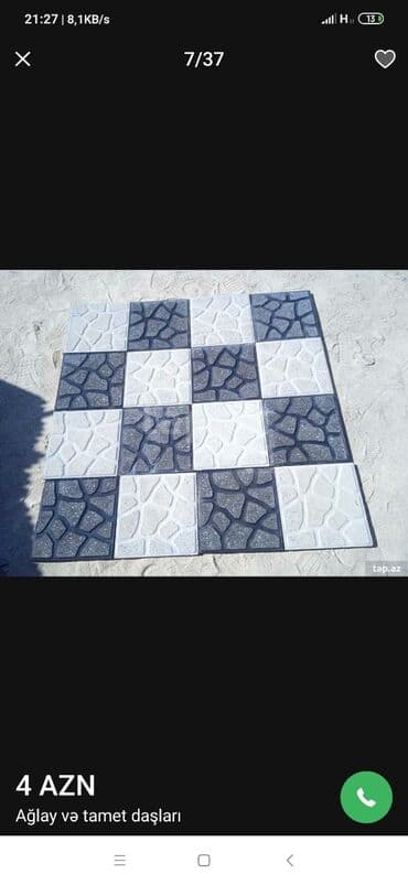 su cəni işləmiş: Yüksek keyfiyetde Preslenmiş Tamet daşlarinin topdan və pərakəndə — 13