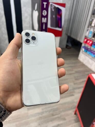 IPhone 11 Pro Max, 64 GB, Ağ, Face ID
