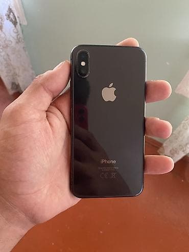ikinci əl ipad: IPhone X, Qara, Face ID — 1