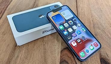 electronics iphone: IPhone 13, 128 GB, Sierra Blue, Zəmanət, Simsiz şarj, Face ID — 2