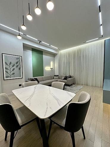 Mənzillər: İcarəyə verilir 2 otaqlı yeni tikili 100 m², Ağ şəhər q. Kateqoriya — 5