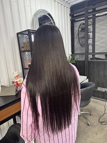 Taxma saçlar, Təbii