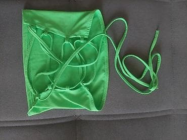 alt geyim: Yay üçün parlaq yaşıl rəngdə qadın büstqalteri/top - Stil — 2