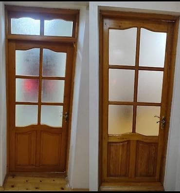 Qapi temiz taxta cercive var 5 eded birlikde satilir 150azn bileceri( — 1