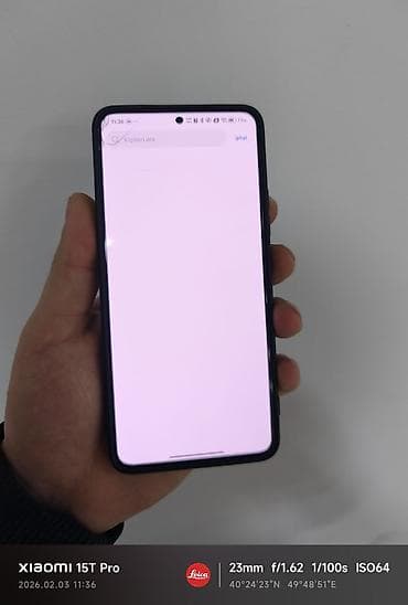 teze telfon: Poco F6 Pro, 512 GB, rəng - Qara, Sensor — 3