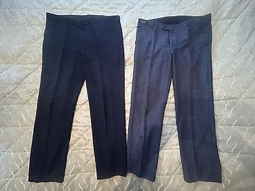 şalvar: Kişi klassik şalvarları – 2 ədəd dəst - Rənglər: tünd göy (sol) — 1