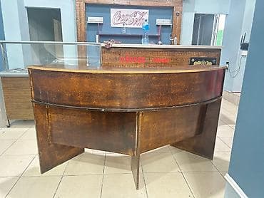 Bar masası, Açılmayan, Taxta, Künc masa