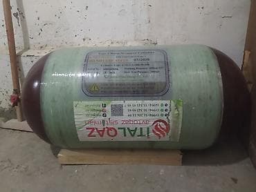 Katalizatorlar, səsboğucular: İtalqaz 25 kb qaz balonu. Bütün sistemi və quraşdırılması ilə birgə — 1