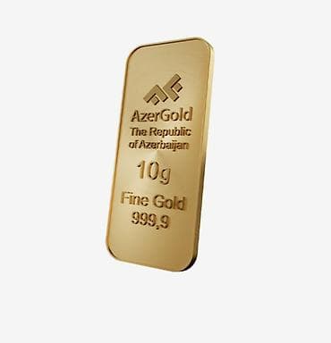 AzerGold qızıl külçəsi – 10 qram - Marka: AzerGold (The Republic of