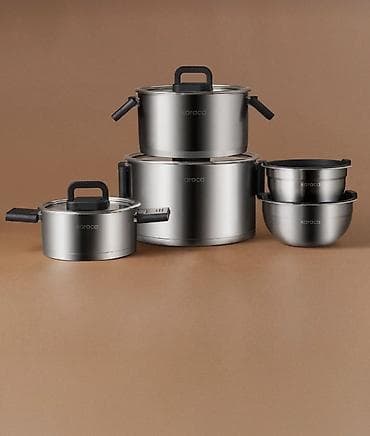 keci pendiri: Qazan, rəng - Gümüşü, Paslanmayan polad, Karaca — 4