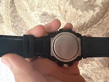 sensor saatlar: Sport tipli qol saatı - Korpus: möhkəm plastik/gövdə, ön hissədə — 3