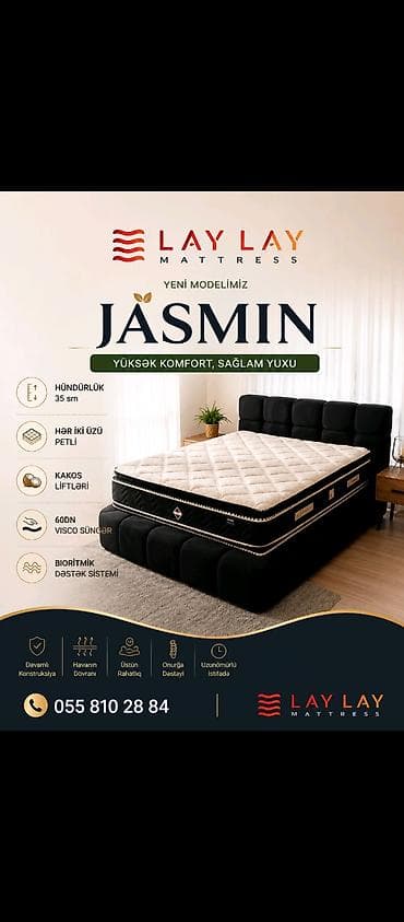 Lay Lay Mattress döşəkləri – rahat yuxu və sağlam dəstək üçün müxtəlif at lalafo.az Lay Lay Mattress döşəkləri – rahat yuxu və sağlam dəstək üçün müxtəlif
