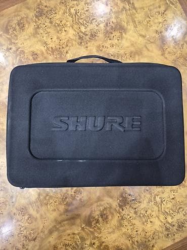 SHURE simsiz mikrofon dəsti Peşəkar səsləndirmə üçün kompakt simsiz