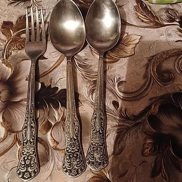 Məhsul: Antiq süfrə dəsti – Hepp işarəli çəngəl/qaşıqlar və Çexiya