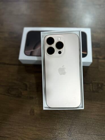 ıphone 16 pro ikinci el: IPhone 16 Pro, 256 GB, Desert Titanium, Zəmanət — 2