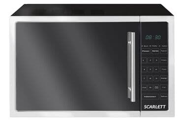 Микроволновки: Микроволновка Scarlett, Отдельностоящая, С микроволнами, цвет - Черный, Новый — 3