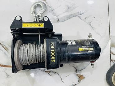 Новое на lalafo: Elektrik vinç – 2000 LBS (≈907 kq) çəkmə gücü - Növ: 12V elektrikli — 1