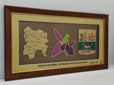 qarabağ olympiakos: Şuşasız Qarabağ, Qarabağsız Azərbaycan yoxdur. Ölçüləri: 72 # 39 sm — 1