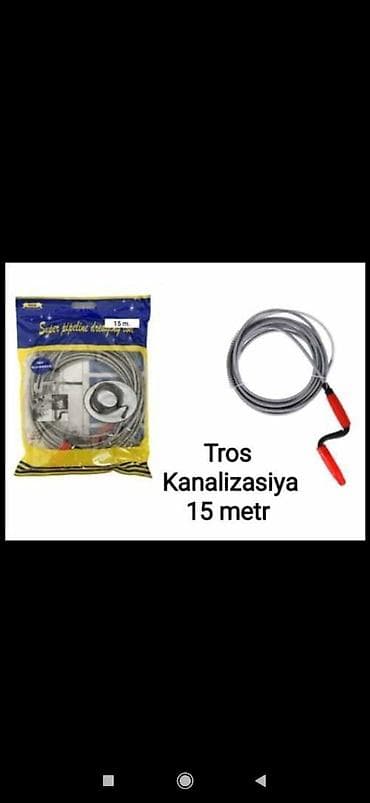 dəmir çən satışı: Kanalzasiya tros topdan satış — 2