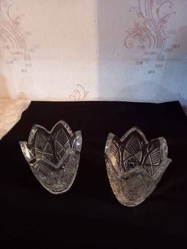 ваза: Набор ваз, Хрусталь — 4