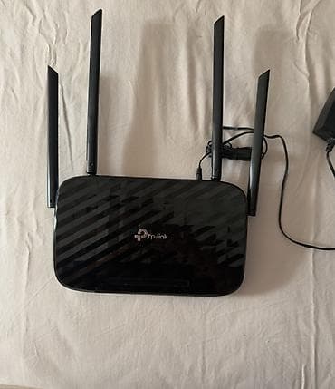 rotor modem: TP-Link Wi‑Fi router - Brend/model: TP-Link (şəkildəki seriya – 4 — 1