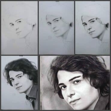 əsgər şəkilləri çəkmək: Rəsm əsərlərinin sifarişi Portretlər Azərbaycan Respublikası Rəssamlar — 4