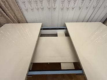 Гостиный стол, Новый, Раскладной, MDF, Прямоугольный стол — 4