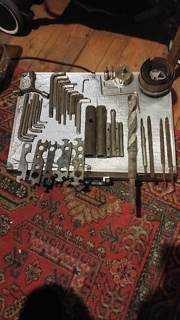 İş alətləri dəsti – qarışıq metal alətlər - Altıbucaq açarları