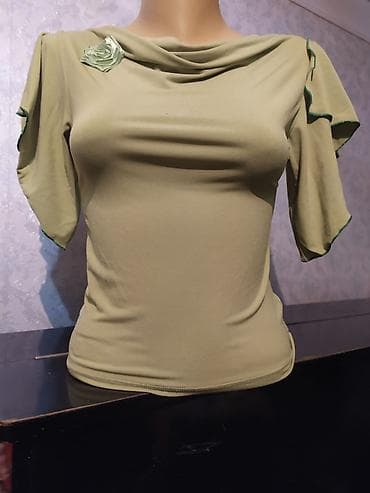 yun corab: Qadın geyimləri dəsti – müxtəlif modellər 1) Zolaqlı nazik köynək - — 2