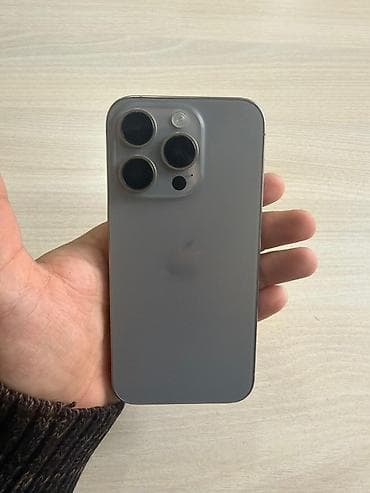 IPhone 15 Pro, 256 GB, Space Gray, Face ID