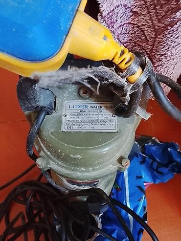 Lider Water Pump – dalğıc su nasosu Texniki göstəricilər (etiketdən) — 2