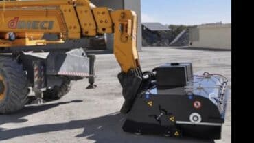 Santexnika: UEMME süpürgə kovası – teleskopik yükləyici, ekskavator-yükləyici və — 4