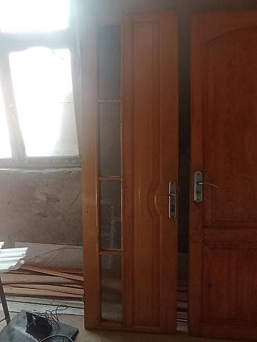 3 eded xoncali taxda qapi lazimdir: Taxta qapılar dəsti - Material: təbii ağac (şalban fakturalı), laklı — 4