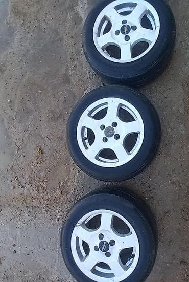 offroad disk: Avtomobil üçün 4 ədəd yüngül lehimli disk və üzərində şin dəsti — 2