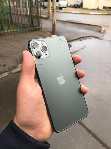 211 nomre satisi: IPhone 11 Pro Max, Matte Midnight Green — 3