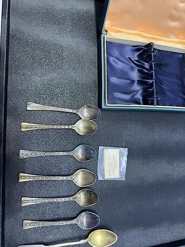 icki: 3 eded Qədəh qabı 93 gram 2 ədə Rumka 90 gram Qaşığlar 93 gram — 3