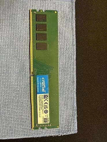 oyun ucun rul: Operativ yaddaş (RAM) Crucial, 16 GB, 2666 Mhz, DDR4, PC üçün — 2