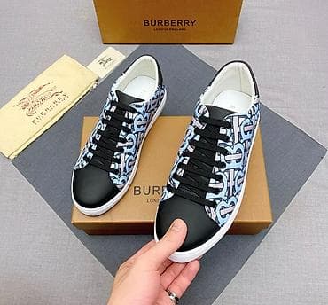 sport ayaqqabilar: Lüks kişi krossovkaları – müxtəlif modellər 1) Qara dəri krossovka - — 5