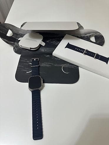 katv1 smart: İşlənmiş, Smart saat, Apple, Sim kart, rəng - Qara — 1