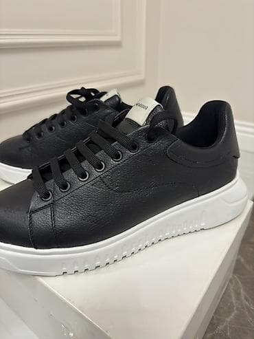 Giorgio Armani kişi krossovkaları Yenidir!!! 345 USD alinib! - Rəng — 4